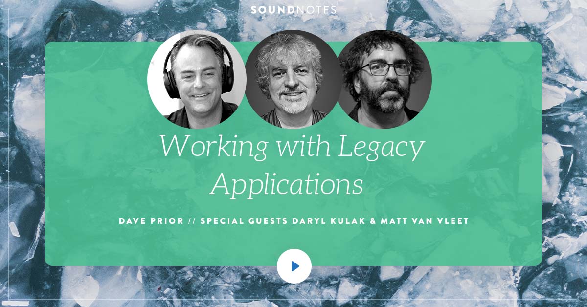 Working with Legacy Applications in Agile Transformation