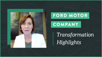 How Ford Transformed Into a Product Driven Organization